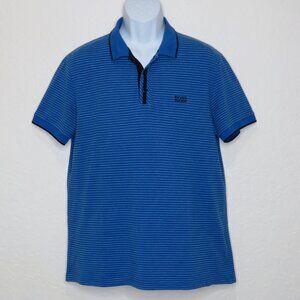 Hugo Boss* Men's Short Sleeve Regular Fit‎ Straight Hem Polo Shirt~ Size XL